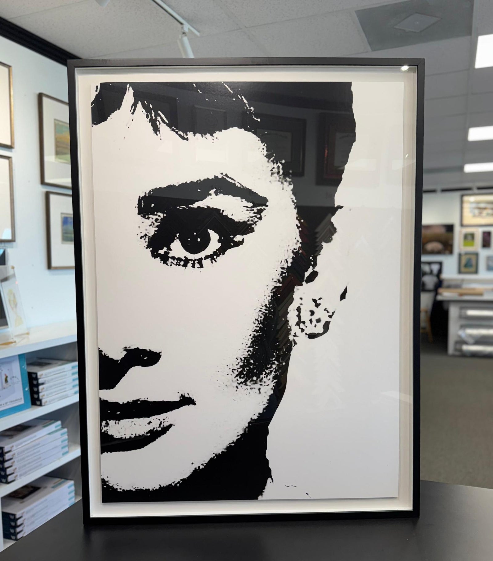 Audrey Hepburn - Black & White - framecornermemphis